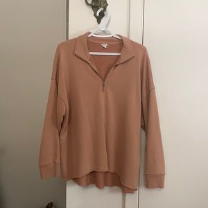 Aerie Quarter Zip Sweater
